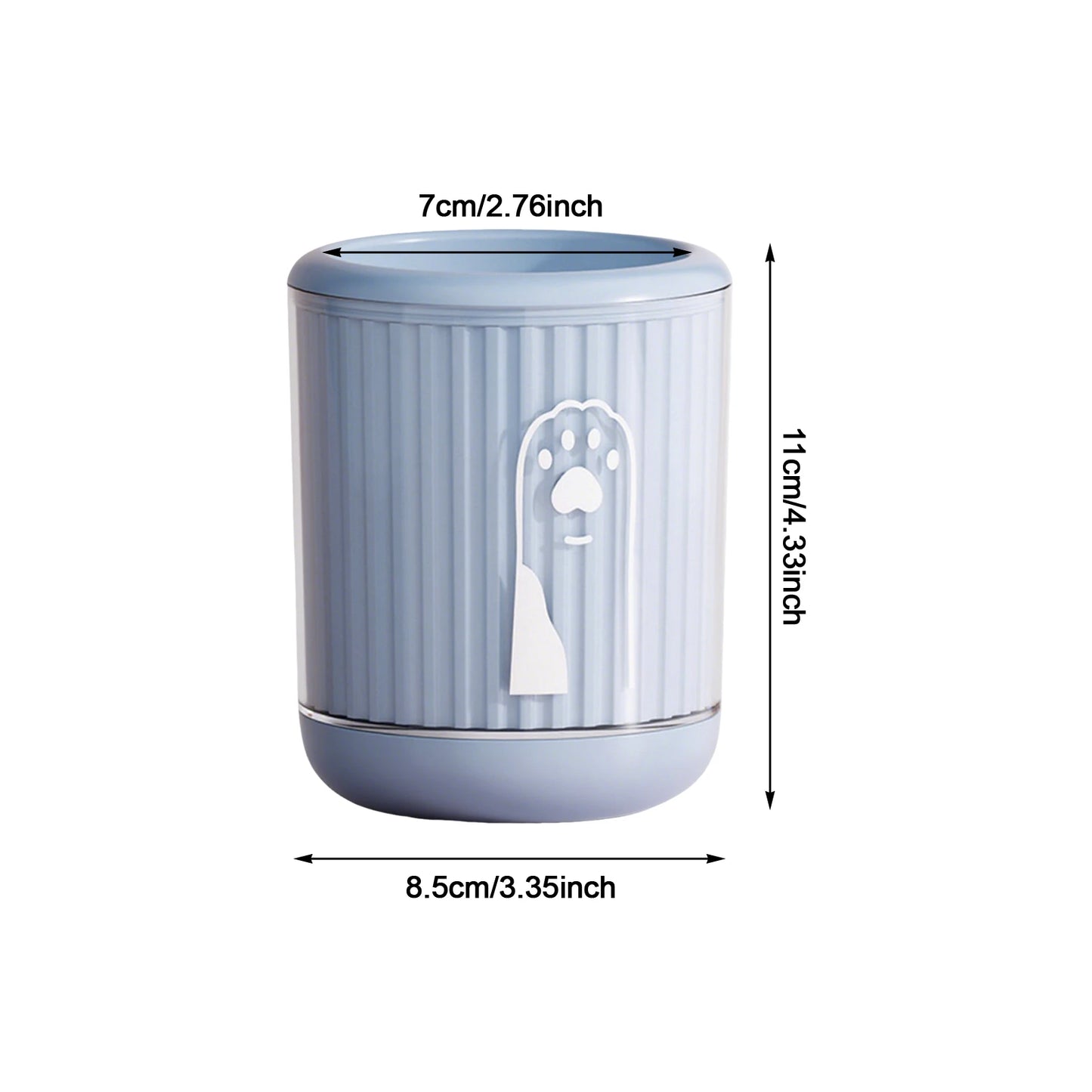 Pet Paw Cleaner Cup for Cats & Dogs – No Scrubbing, Easy Paw Washing