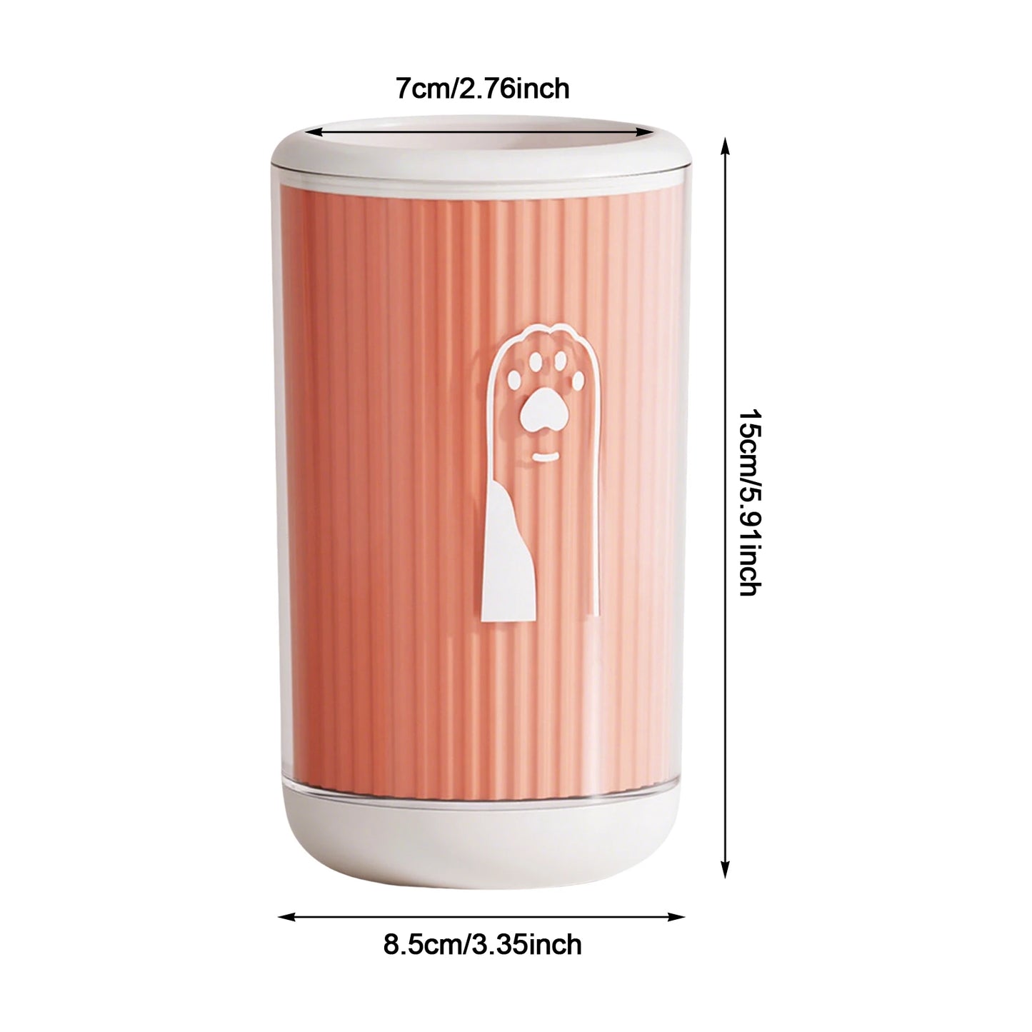 Pet Paw Cleaner Cup for Cats & Dogs – No Scrubbing, Easy Paw Washing