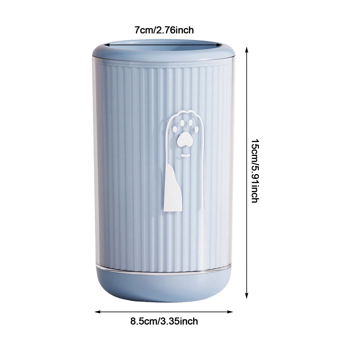 Pet Paw Cleaner Cup for Cats & Dogs – No Scrubbing, Easy Paw Washing