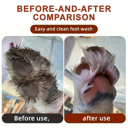 Pet Paw Cleaner Cup for Cats & Dogs – No Scrubbing, Easy Paw Washing